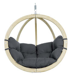 AMAZONAS AZ-2030808 függőszék Fekete Tojás alakú függőszék (AZ-2030808)