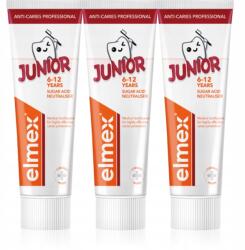 Elmex Anti-Caries Professional Junior fogkrém gyerekeknek 3x75 ml