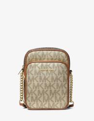 Michael Kors metál női kézitáska, barna logóval