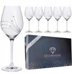  360ml-es Celebration 30538 kristályos borospoharak (6 db) (7354)