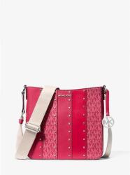 Michael Kors női kézitáska, crossbody Jet Set Small Signature rózsaszín - allegro - 51 425 Ft