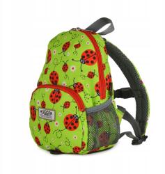 Hugger Katicabogár mintás hátizsák, biztonsági pórázzal, 1-4 éves gyerekeknek (Totty Tripper S Ladybirds)
