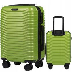 Wings Utazó bőrönd Wings Zöld Policarbon 4 kerekű Tsa cipzáras (PC140-M-GREEN)