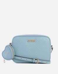 GUESS Női Crossbody Kézitáska, kék, 20×15×6cm, eco bőr