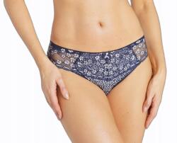  Lanny Mode Marsala bugyi, Size 2XL, sötétkék, csipkés, nylon