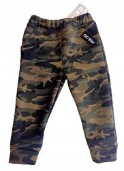 Biko khaki melegítőnadrág, Size 140, lengyel pamut, gumis derék