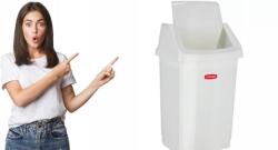 Keter Click-it szemeteskosár, 15L, fehér, billenő (173215)