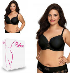 Ava 1924 sima melltartó, Size 70I, fekete, merevített (1924)