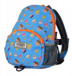 Hugger Hátizsák, muffin mintás, 1-3+ éves, levehető póráz, YKK cipzár (4895148330388)