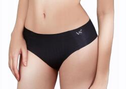  ViSion tanga bugyi, Size L, fekete, varratmentes, mikroszál