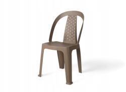 Phoenix Hola! Műanyag Terasz szék, 88×51×49cm, barna szín