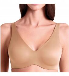 Lormar Ultrashine 80C melltartó, merevítős, kivehető betétekkel, Golden Skin (stanik bezszwowy soft szerokie ramiączka)