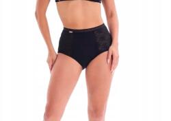 Lanny Mode Dorren Bugyi, Size 2XL, fekete, pamut, virágos háló