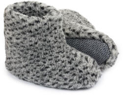 Nowo Bambusz gyapjú bélelt felső, pöttyös, szürke-fekete, hőszigetelt (BK-4061-43)