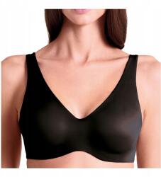 Lormar Ultrashine Melltartó, Size 75C, merevítős, kivehető betétekkel (stanik bezszwowy soft szerokie ramiączka)