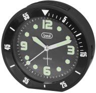 Trevi kvarc ébresztőóra, fekete (15174)