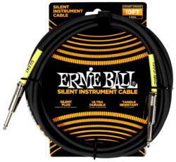 Ernie Ball Classic Silent Instrument Cable Straight/Straight 20ft Black