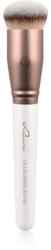 Luvia Cosmetics Prime Vegan Blurring Buffer highlighter és púderecset 115 (Pearl White / Metallic Coffee Brown)