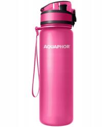 Aquaphor kulacs vízszűrővel, Tritan, 500 ml, rózsaszín