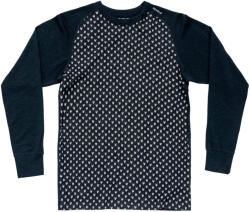 Devold Signature Merino 230 Shirt Man férfi funkcionális póló M / fekete/fehér