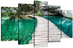 DEGRETS Vászonkép szett DEGRETS 78473, 60 x 100 cm, 5 részes (2x40x20 cm, 2x50x20 cm, 1x60x20 cm) (78473)