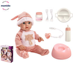 Mamido Păpușă bebeluș cu oliță și accesorii MT1220 Papusa