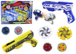  Indítófegyver Készlet 4 Fémkorong, Kék Sárga Fények 20820