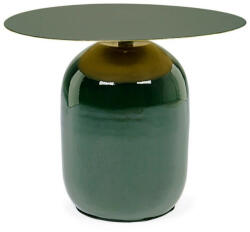 Bizzotto Nalima 50 dohányzóasztal emaliozott acél zöld (0746706)