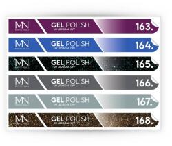 Mystic Nails Pálcás Tip Gél lakk Matrica - 163-168 (5999095237321)