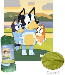 Bluey Polár Takaró - Bingo, Dad És Bluey BY-7746FB