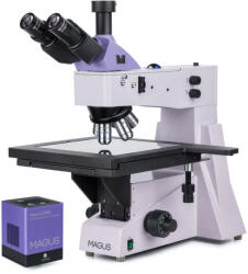MAGUS D650 BD Digitális Metallográfiai Mikroszkóp Kamerával - 50-800x Nagyítás