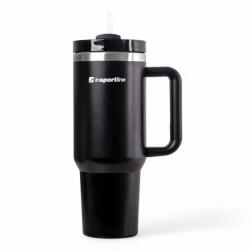 inSPORTline Misakafi Tumbler Termosz 1200 ml Fekete