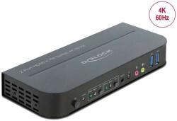 Delock 11481 KVM Switch 2 Port 4K 60 Hz USB 3.0 (11481)