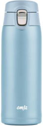 emsa TRAVEL MUG light thermal mug (light blue, 0.4 liters, flip lid) (N2151800)