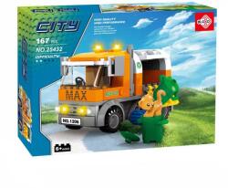 Rappa Set de construcție compatibil BLOXO mașină de gunoi 157 buc (RP259966)