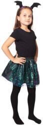 Rappa Set vrăjitoare cu fustă tutu și bentiță cu urechi de liliac (RP242326) Costum bal mascat copii