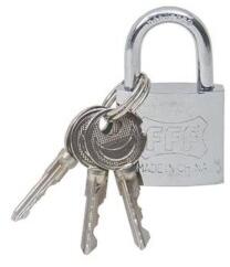 Feroneria Lacat din Crom, 3 Chei, 32 mm, Feroneria (ZLN-4057)