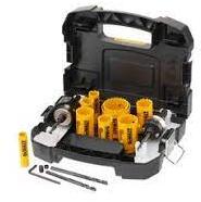 DEWALT Extreme bimetál villanyszerelő lyukasztó készlet hordtáskában (11 db) DT90356 (DT90356)