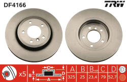 TRW Disc frana fata TRW DF4166