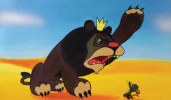 Diafilmgyártó Kft Az egér és az oroszlán - diafilm (Német) DIAD34103490