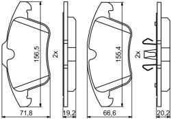 Bosch Set placute frana BOSCH 0986494246
