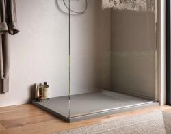 RONAL Cadita de dus dreptunghiulara, din MineraLite (marmura compozit), gri beton, Ronal Calce W31AS 14 W31AS20008014 (W31AS20008014)