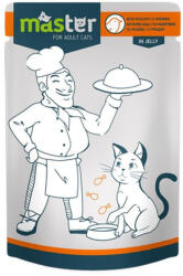MASTER Alutasakos Macskaeledel Szárnyas 80g