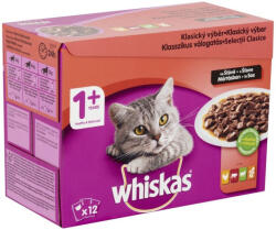 Whiskas alutasak Multipack klasszikus mártásban 12x85g