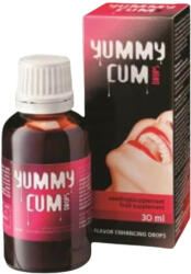 Cobeco Pharma Yummy Cum Drops - picături potență pentru bărbați - supliment alimentar 30ml (8718546540899)