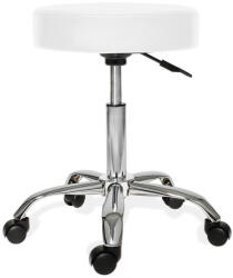 Timeless Tools Gurulós kozmetikai szék állítható magassággal - fehér