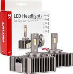 AMiO Led Izzók XD Sorozat D5s 6500k Canbus Amio-03314 (5903293033142) (5903293033142)