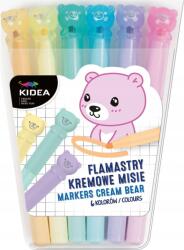 DERFORM Kidea Pasztell Szövegkiemelő - 6 Db-os - Macik (FKM6KKA) (DERF. FKM6KKA) (DERF.FKM6KKA)