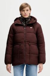 Tommy Jeans rövid kabát - barna XS - answear - 67 990 Ft