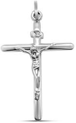 ÉkszerM Fehérarany Kereszt Medál AU 96151